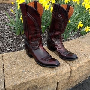 Lucchese Handmade European Goatskin Boots